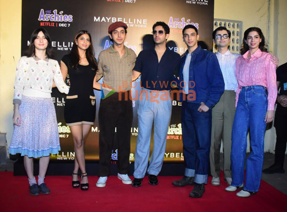 Photos: Suhana Khan, Khushi Kapoor, Agastya Nanda and others snapped promoting The Archies Photos: Suhana Khan, Khushi Kapoor, Agastya Nanda and others snapped promoting The Archies