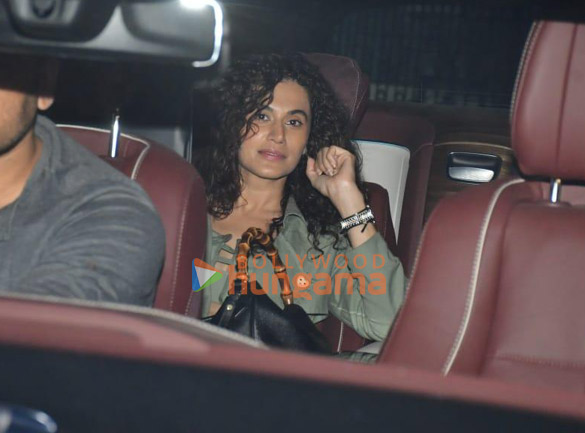 Photos: Taapsee Pannu, Bhushan Kumar and others grace the special screening of Dunki at YRF Studios