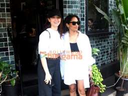 Photos: Tamannaah Bhatia, Masaba Gupta spotted outside a cafe in Bandra