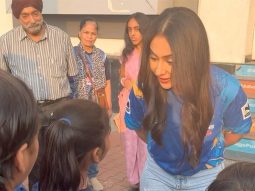 Rakul Preet Singh hosts a sports event for children of Sant Ishwar Foundation in Pune, watch