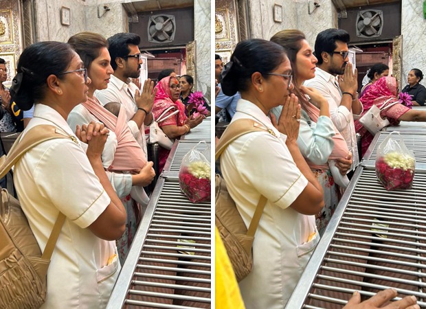 Ram Charan and Upasana’s visit to Mahalaxmi Temple for Klin Kaara's 6-month celebrations