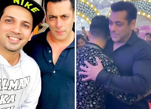 Salman Khan attends choreographer Mudassar Khan’s wedding; hugs the groom