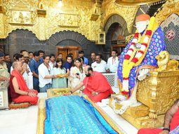Shah Rukh Khan and Suhana Khan visit Shirdi to seek blessings ahead of Dunki release, see video
