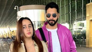 So Adorable! Varun Dhawan & Natasha Dalal get clicked together at the airport