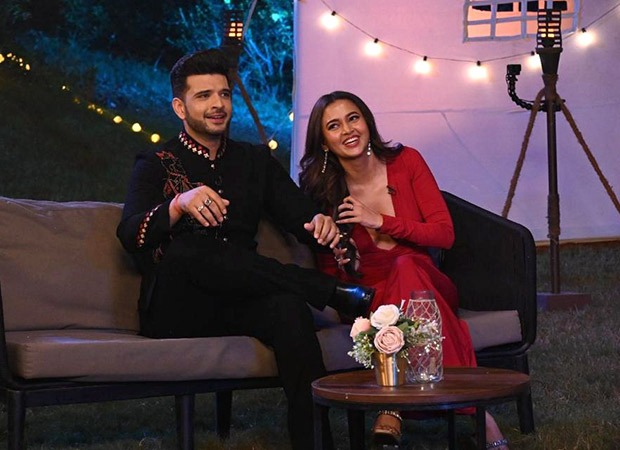 Tejasswi Prakash joins Karan Kundrra on the sets of Temptation Island