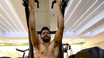 Varun Dhawan sweats it off in this rigorous workout session