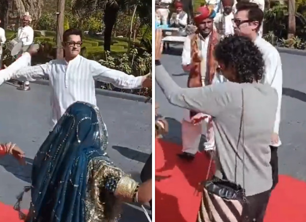 Aamir Khan and Kiran Rao dance their hearts out in Udaipur ahead of Ira Khan – Nupur Shikhare’s wedding ceremony, watch