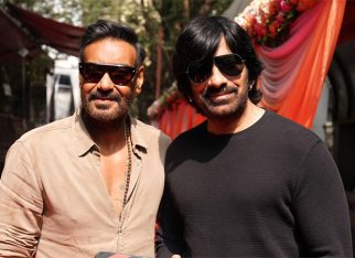 Ravi Teja gives the mahurat clap for Ajay Devgn’s Raid 2; see pics