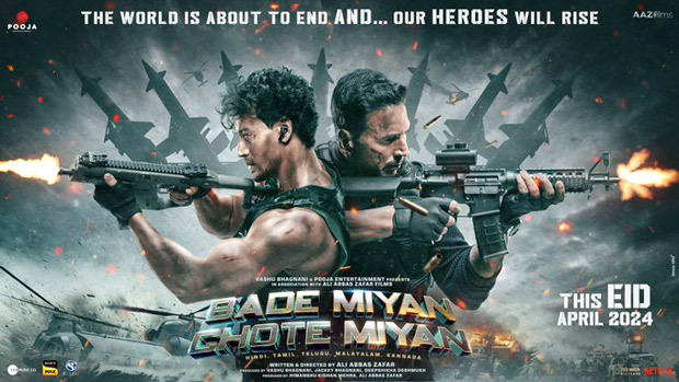 Akshay Kumar and Tiger Shroff confirm Bade Miyan Chote Miyan teaser release on January 24; see new poster : Bollywood News | News World Express
