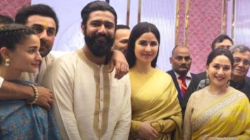 Alia Bhatt, Ranbir Kapoor, Vicky Kaushal, and Katrina Kaif pose together in Ayodhya; see viral pic