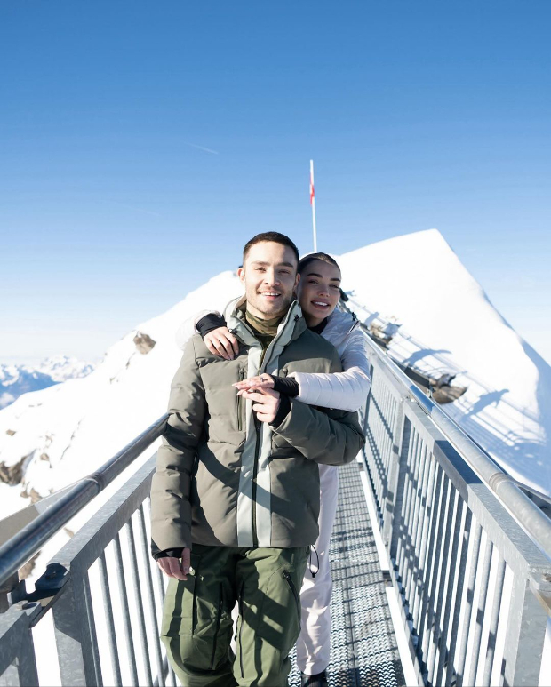 Amy Jackson engaged to Gossip Girl star Ed Westwick, see proposal photos from Switzerland