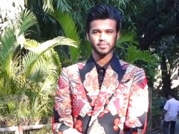 Babil Khan is all decked up in a suit at Jhalak Dikhhla Jaa sets