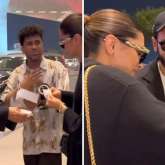 Deepika Padukone cuts a birthday cake with paparazzi at the Mumbai airport; Ranveer Singh’s loving look melts hearts, watch