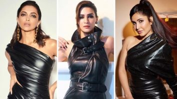 From Katrina Kaif to Deepika Padukone, Bollywood stars turn up the winter heat in edgy leather ensembles