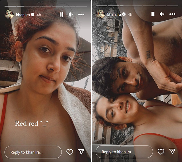 Newlyweds Ira Khan and Nupur Shikhare shares glimpses from their Bali honeymoon; see pics 