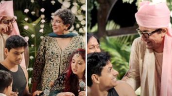 Ira Khan playfully exposes Aamir’s fake tears during the wedding; see pic