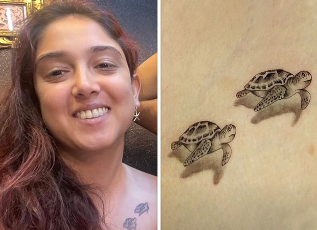 Ira Khan and Nupur Shikhare seal love with matching turtle tattoos; see pics