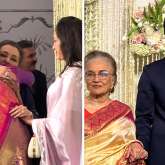 Ira Khan – Nupur Shikhare Reception: Rekha shares a long hug with Saira Banu, kisses Hema Malini; Asha Parekh meets Aamir Khan’s son Junaid Khan, videos go viral