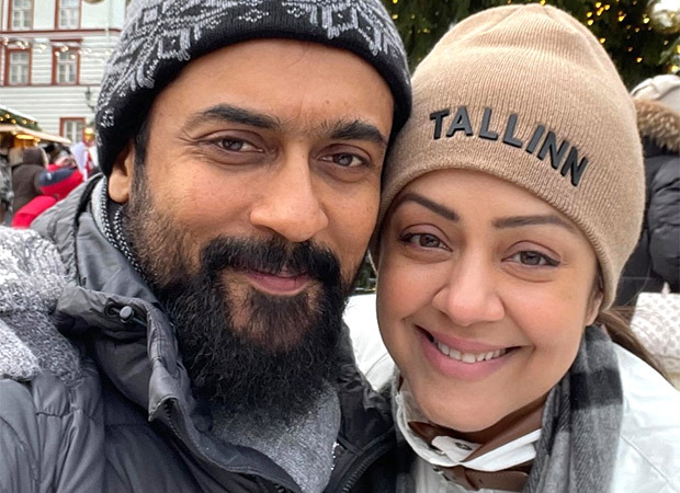 Jyothika shares glimpse of how her 2024 started and it was with a snowy vacation with husband Suriya