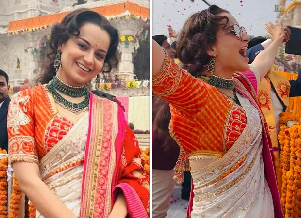 Kangana Ranaut Screams ‘Jai Shree Ram’ As The Inaugural Ceremony Of The ...