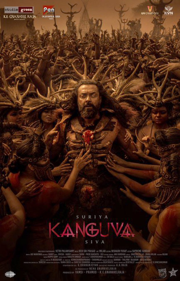 Kanguva: Suriya unveils first look of Bobby Deol as the mighty Udhiran on his birthday: “Ruthless. Powerful. Unforgettable” 