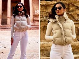 Manushi Chhillar goes on travel expedition; explores ancient beauty of Petra in Jordan amid Bade Miyan Chote Miyan shoot, see pics