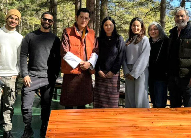 Shahid Kapoor, Mira Rajput, and Ishaan Khatter share heartfelt moments with Bhutan’s royal family; see pics