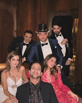 Nargis Fakhri rings in 2024 with Uday Chopra, rumoured beau Tony Beig in Dubai, see pics 