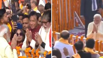 PM Narendra Modi greets Amitabh Bachchan, Rajinikanth with folded hands after Ram Mandir Pran Pratishtha ceremony in Ayodhya, see viral videos