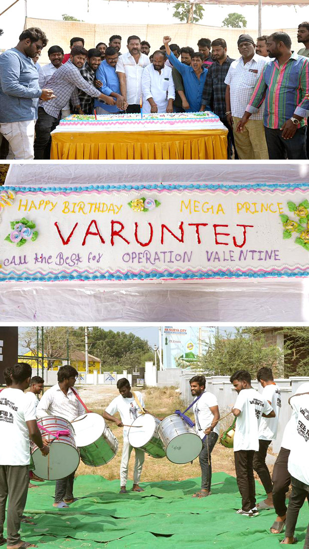 Operation Valentine makers install massive 126 ft cutout of Varun Tej on his birthday