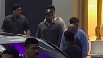 Paps capture a glimpse of Salman Khan at the airport