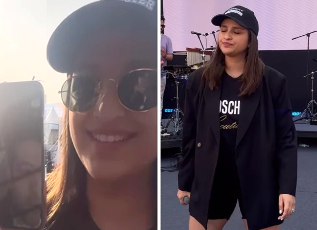 Parineeti Chopra receives husband Raghav Chadha’s “blessings” via video call ahead of musical debut; watch