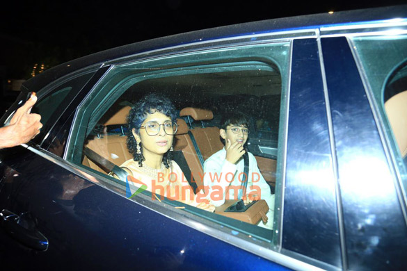 photos aamir khan junaid khan and kiran rao snapped at ira khans mehendi ceremony 1