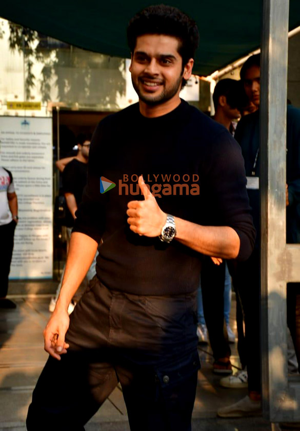 Photos: Abhimanyu Dasani snapped at Mithibai College Photos: Abhimanyu Dasani snapped at Mithibai College