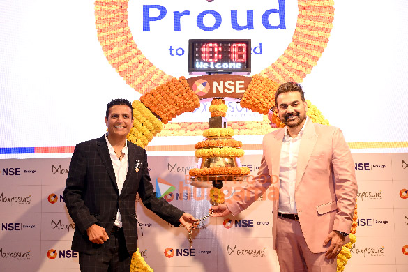 photos arbaaz khan attends maxposure limiteds blockbuster ipo listing ceremony 1
