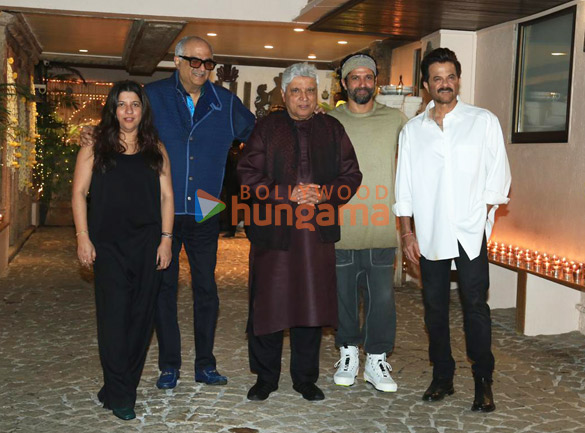 Photos: Celebs attend Javed Akhtar’s birthday bash at Anil Kapoor’s house in Juhu | Parties & Events