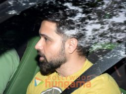 Photos: Emraan Hashmi snapped with his new car in Bandra