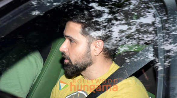 Photos: Emraan Hashmi snapped with his new car in Bandra Photos: Emraan Hashmi snapped with his new car in Bandra