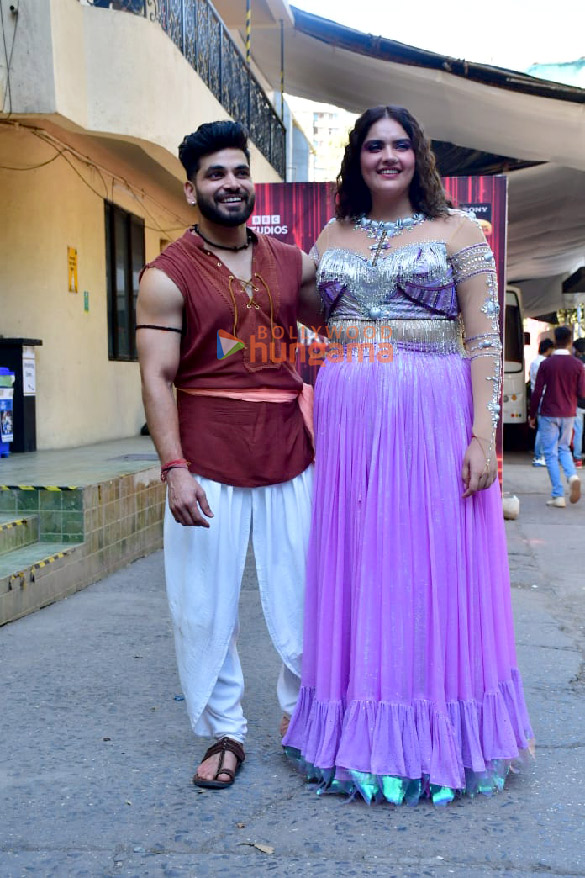 photos gauahar khan arshad warsi and others snapped on the sets of jhalak dikhhla jaa 11