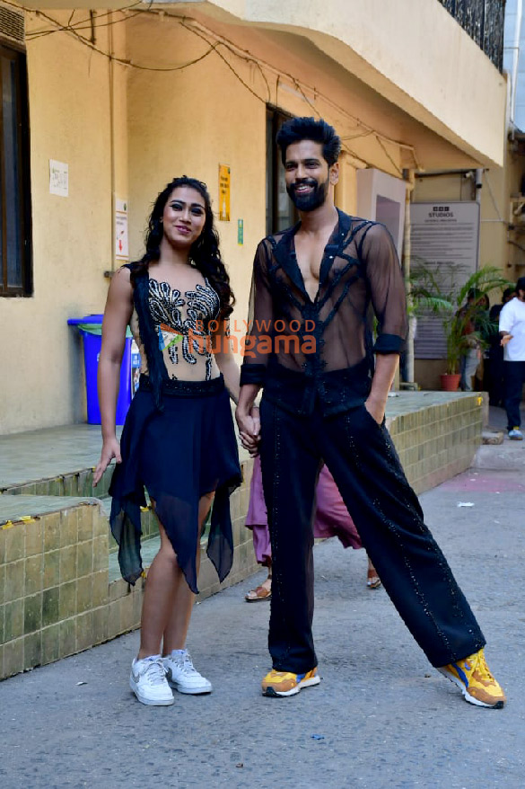photos gauahar khan arshad warsi and others snapped on the sets of jhalak dikhhla jaa 7