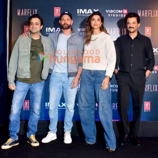 Photos: Hrithik Roshan, Deepika Padukone and Anil Kapoor snapped during Siddharth Anand's Fighter promotions in Mumbai