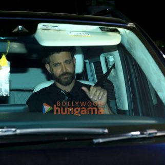 Photos: Hrithik Roshan, Siddharth Anand and others snapped at the special screening of Fighter at Yash Raj Films studios, Andheri