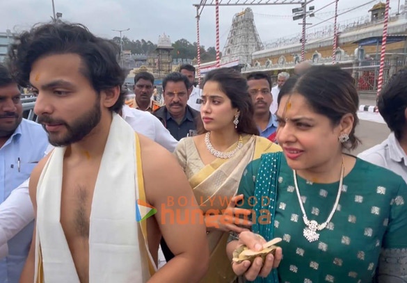 photos janhvi kapoor seeks blessings at tirumala with shikhar pahariya 4