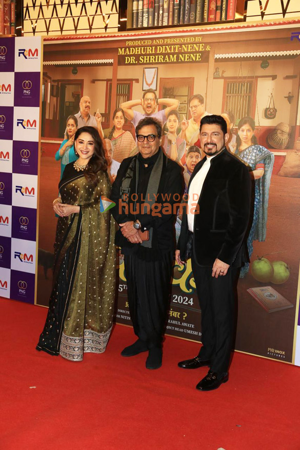 photos madhuri dixit subhash ghai and others grace the premiere of panchak 2