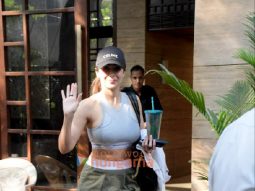 Photos: Malaika Arora snapped outside her residence in Khar