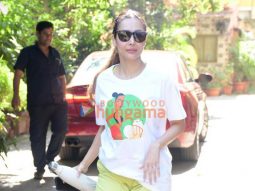 Photos: Malaika Arora spotted at Diva Yoga in Bandra