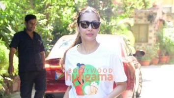 Photos: Malaika Arora spotted at Diva Yoga in Bandra