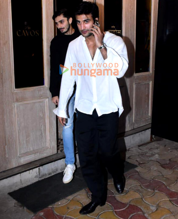 Photos: Meezaan Jafri, Sara Tendulkar, Shikhar Pahariya and Alfia Jaffery snapped in Bandra