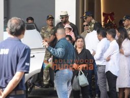 Photos: Ranbir Kapoor and Alia Bhatt snapped with daughter Raha Kapoor at the Kalina airport
