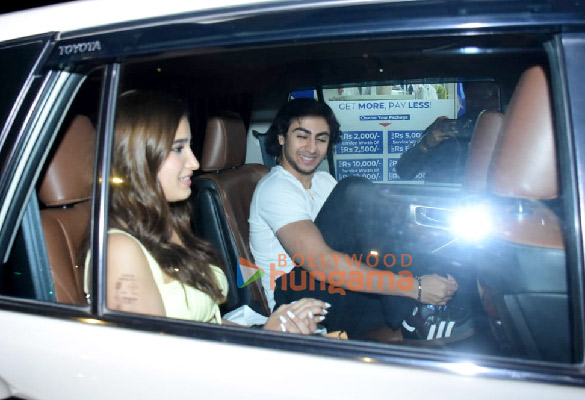 Photos: Rasha Thadani and Arhaan Khan snapped in Bandra